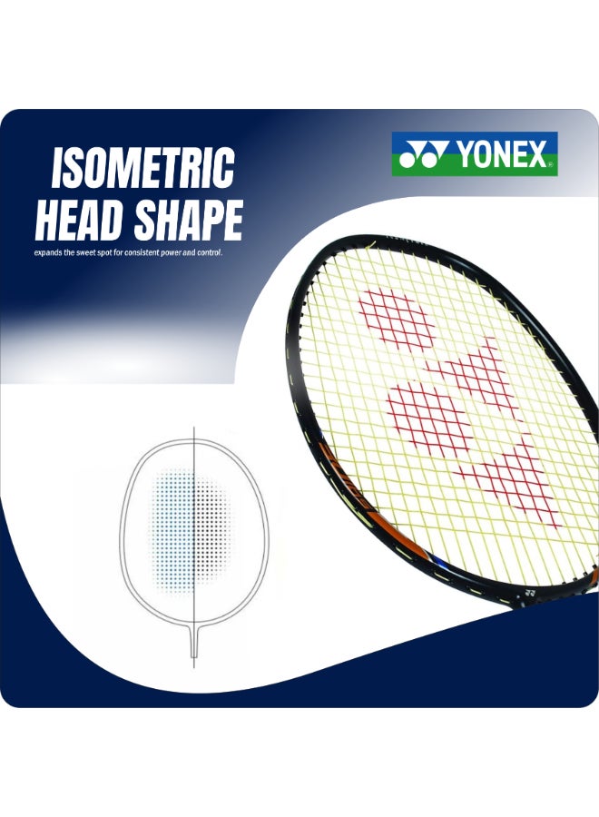 يونيكس مضرب تنس الريشة Yonex Nanoray Light 18i مع غطاء كامل - إطار خفيف الوزن وعالي السرعة لتأرجح سريع وتحكم دقيق وأداء شامل - Image 5